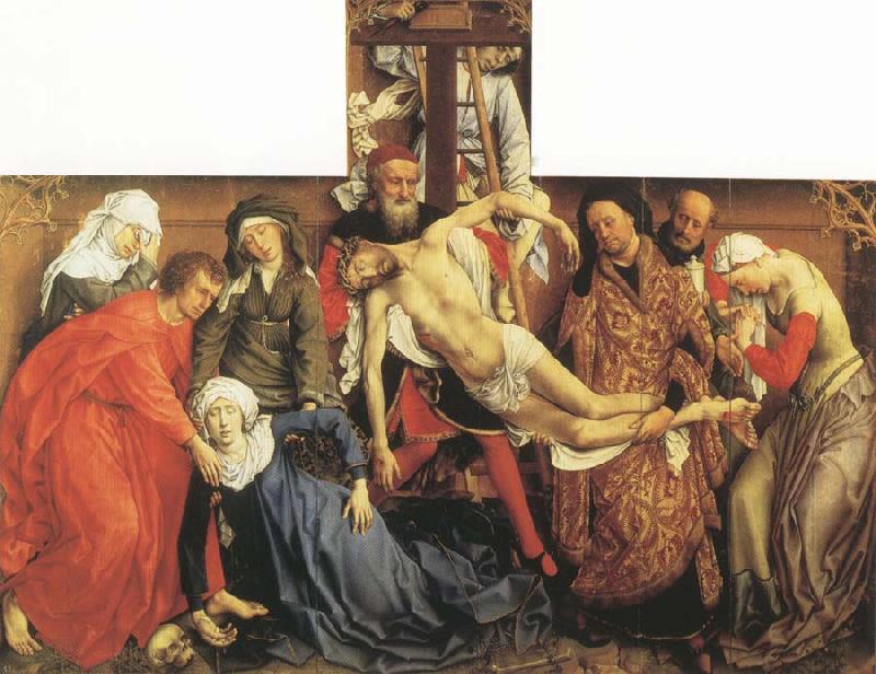 Roger Van Der Weyden Deposition Sweden oil painting art